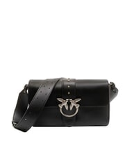 PINKO LOVE ONE CLASSIC SLOUCHY Borsa a spalla in pelle - Borse Donna