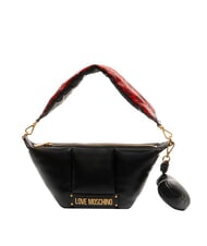 LOVE MOSCHINO PUFFY LOGO Borsa a spalla piccola pouch cuore - Borse Donna