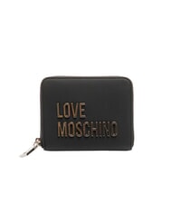 LOVE MOSCHINO BOLD LOVE Portafoglio compatto zip around - Portafogli Donna