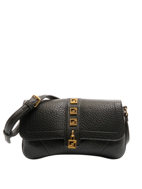 GAUDÌ ELVIRA Borsa a spalla con borchiette NERO - Borse Donna