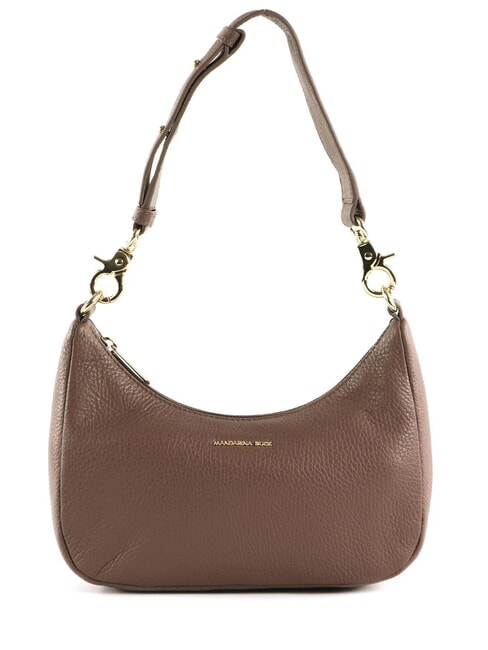 MANDARINA DUCK MELLOW LEATHER Borsa a spalla in pelle balsamic - Borse Donna