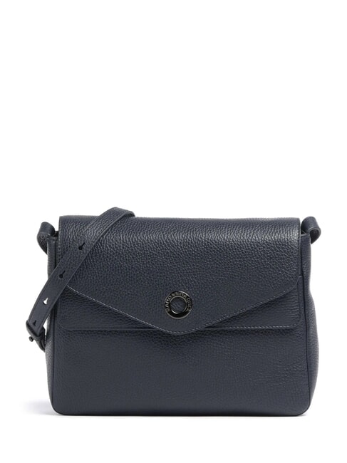 MANDARINA DUCK MELLOW LEATHER Borsa in pelle con flap dressblue - Borse Donna