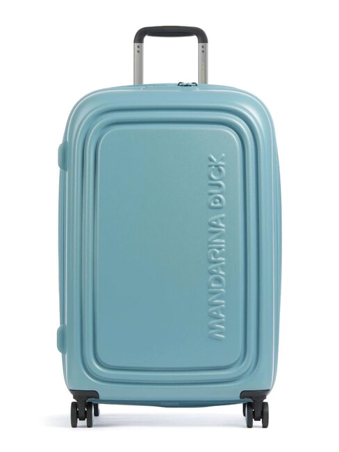 MANDARINA DUCK LOGODUCK+ Trolley misura media, espandibile aqua - Trolley Rigidi