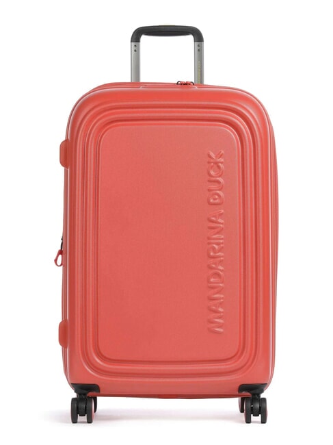 MANDARINA DUCK LOGODUCK+ Trolley misura media, espandibile ginger - Trolley Rigidi