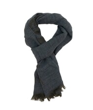 ALVIERO MARTINI PRIMA CLASSE GEO Sciarpa con frange blu lapis - Sciarpe - 1