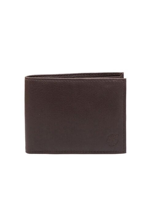 TIMBERLAND CLASSIC Portafoglio portamonete in pelle darkbrown - Portafogli Uomo
