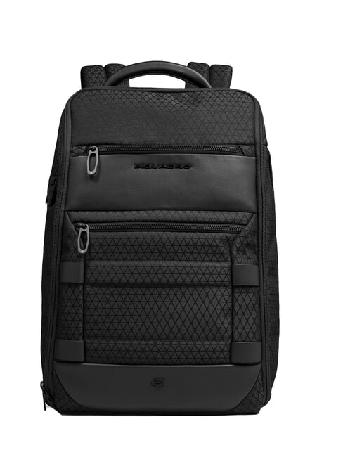PIQUADRO HEXAGON Zaino 2 in 1, porta PC 15,6" Nero - Zaini da lavoro porta PC