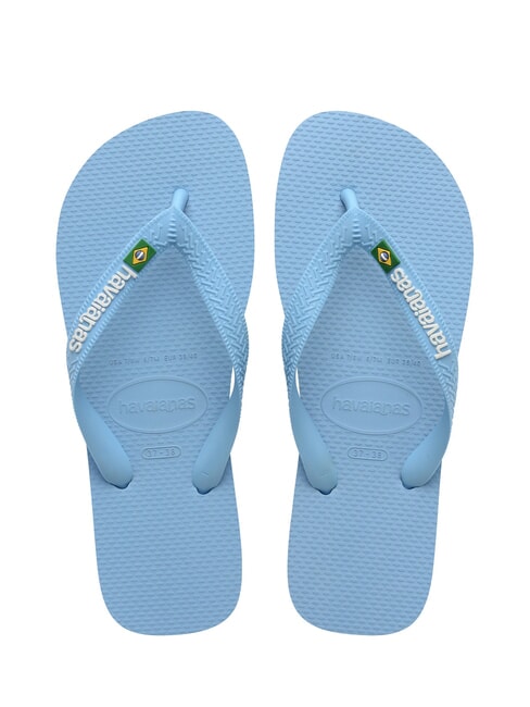 HAVAIANAS BRASIL LOGO Infradito  blue lavender/white - Scarpe Unisex