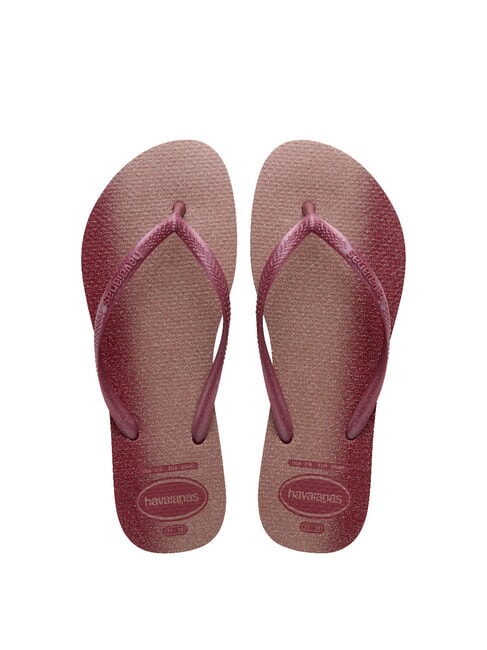 HAVAIANAS SLIM GLOSS Infradito amaranth - Scarpe Donna
