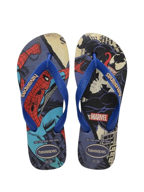 HAVAIANAS TOP MARVEL CLASSICS Infradito in gomma marineblu - Scarpe Unisex
