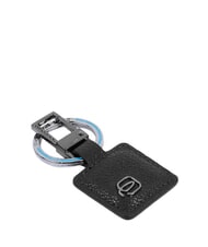 PIQUADRO BLACK SQUARE  Portachiavi con charm in pelle - Portachiavi