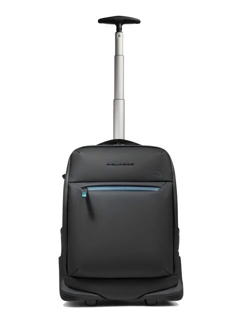 PIQUADRO CORNER SPECIALE GOMMATO Trolley Zaino cabina undeseater con porta pc 15,6" Nero - Bagagli a mano