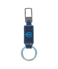 PIQUADRO BLUE SQUARE Portachiavi con charm in pelle - Portachiavi