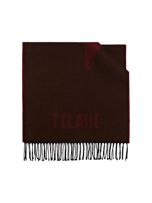 ALVIERO MARTINI PRIMA CLASSE GEO FILETTO Sciarpa con frange moro - Sciarpe