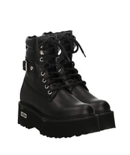 CULT ROCKY Anfibi in pelle nero - Scarpe Donna - 1