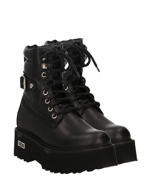 CULT ROCKY Anfibi in pelle nero - Scarpe Donna