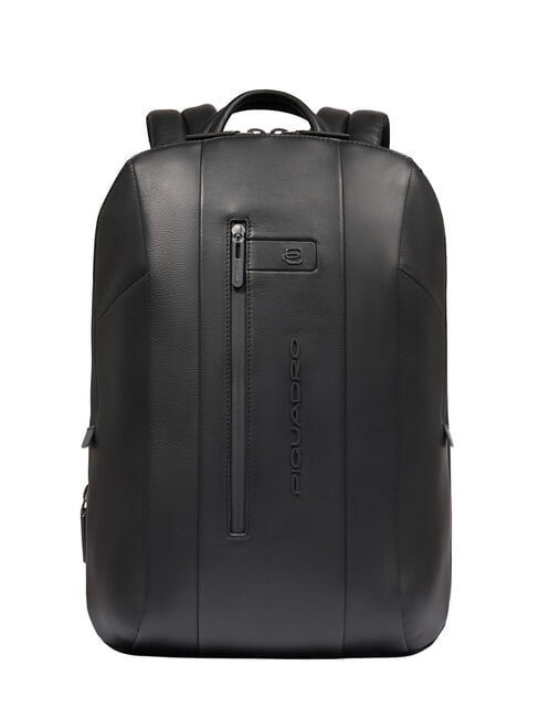 PIQUADRO URBAN Zaino porta PC 15,6", in pelle Nero - Zaini da lavoro porta PC