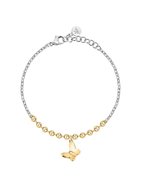 MORELLATO TALISMANI Bracciale con charm farfalla oro/bianco - Bracciali Donna