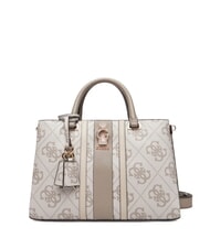 GUESS ERENIA Borsa a mano, con tracolla dark taupe logo - Borse Donna - 1