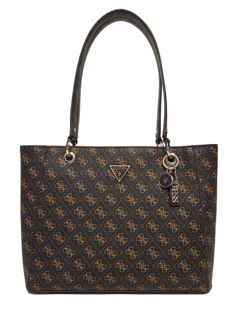 GUESS NOELLE 2 4G Shopper a spalla brown - Borse Donna