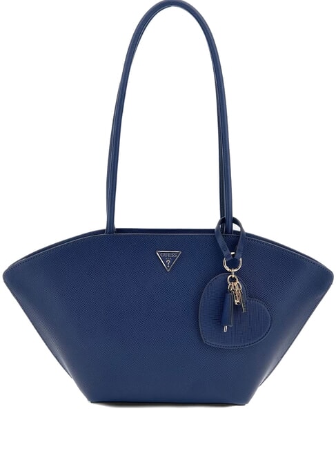 GUESS BOLENA Borsa a spalla con charm cuore Midnight - Borse Donna