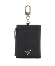 GUESS SAFFIANO Porta carte con portachiavi - Portafogli Donna