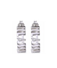 ALVIERO MARTINI PRIMA CLASSE 1CLASSE Orecchini logo in argento - Orecchini