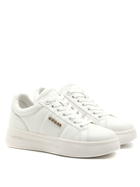 GUESS WELLI Sneakers Donna in pelle white - Scarpe Donna