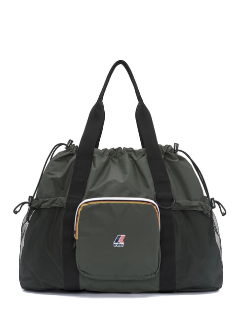 KWAY LE VRAI 4.0 JEANETTE Borsa tote a spalla ripiegabile green blackish - Borse Donna