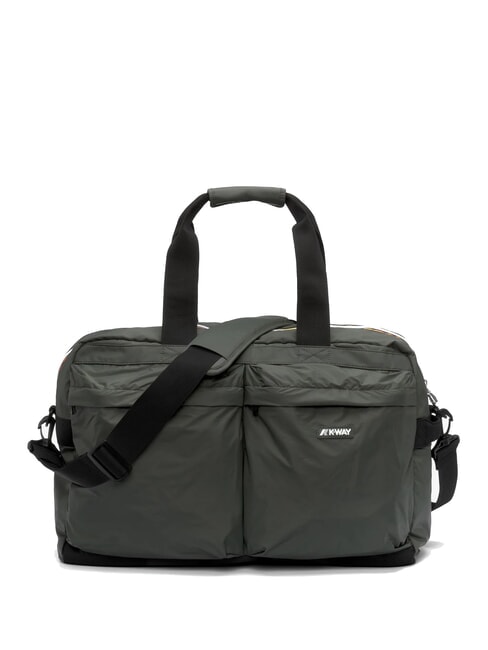 KWAY ARDELU Borsone grande con tracolla green blackish - Borsoni