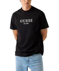 GUESS EMBROIDERY T-Shirt in cotone - T-shirt Uomo