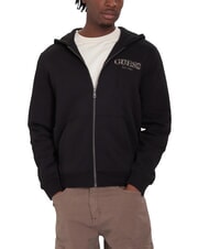 GUESS ZIP BASIC Felpa full zip con cappuccio - Felpe Uomo