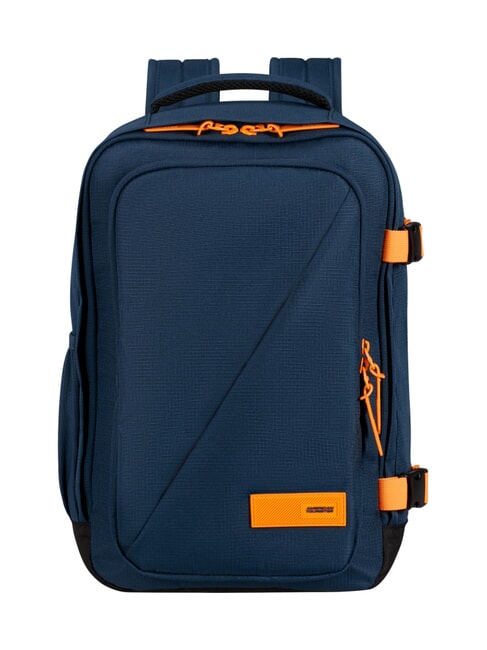 AMERICAN TOURISTER TAKE2CABIN M Zaino underseater ok easyJet dark navy/radiant orange - Zaini Scuola & Tempo Libero