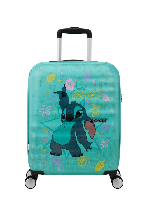 AMERICAN TOURISTER WAVEBREAKER DISNEY  Trolley Bagaglio a Mano stitch flower - Bagagli a mano