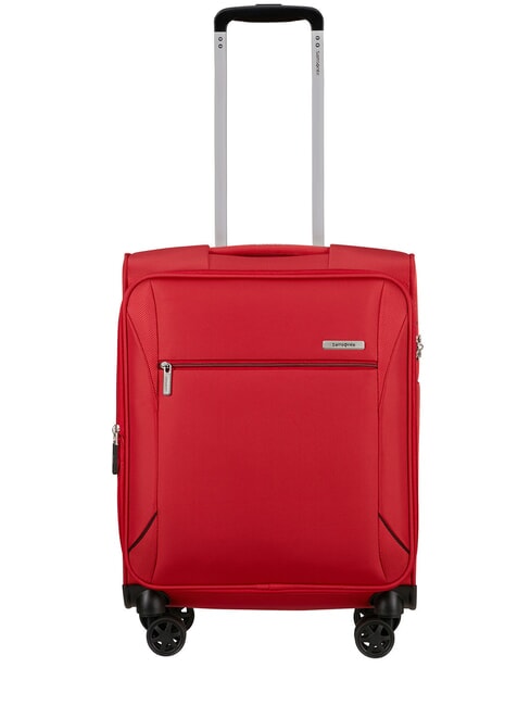 SAMSONITE BASE BREEZE Trolley Bagaglio a Mano, espandibile ROSSO - Bagagli a mano