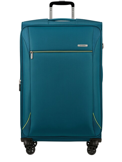 SAMSONITE BASE BREEZE Trolley Grande, espandibile petrolblue - Trolley Semirigidi