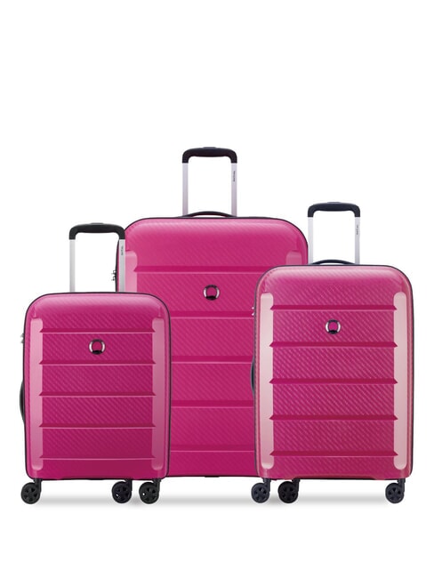 DELSEY BINALONG Set 3 trolley: cabin, medio, grande peonia - Set Trolley