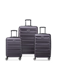 DELSEY AIR ARMOUR Set 3 trolley: cabin, medio e grande espandibili - Set Trolley