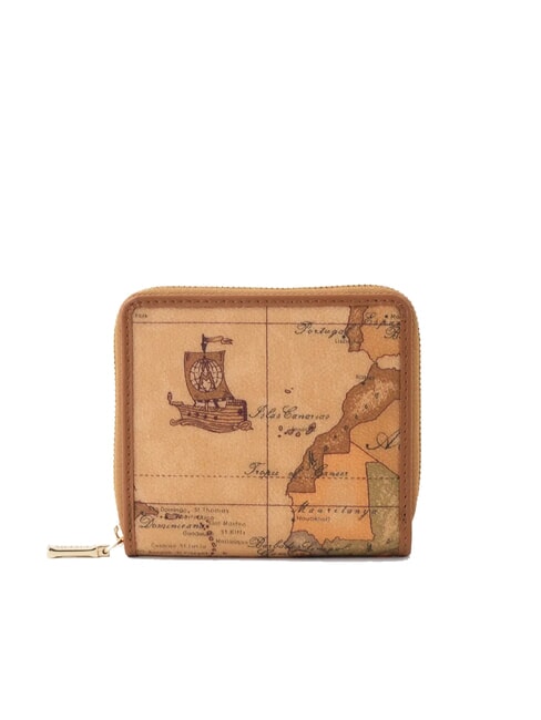 ALVIERO MARTINI PRIMA CLASSE GEO CLASSIC Portafoglio piccolo zip around NATURALE - Portafogli Donna