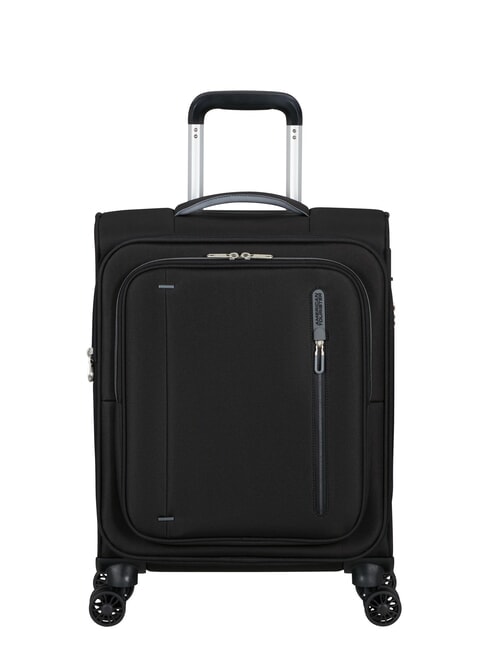 AMERICAN TOURISTER CLOUDRIDER Trolley Bagaglio a Mano, espandibile JETBLACK - Bagagli a mano