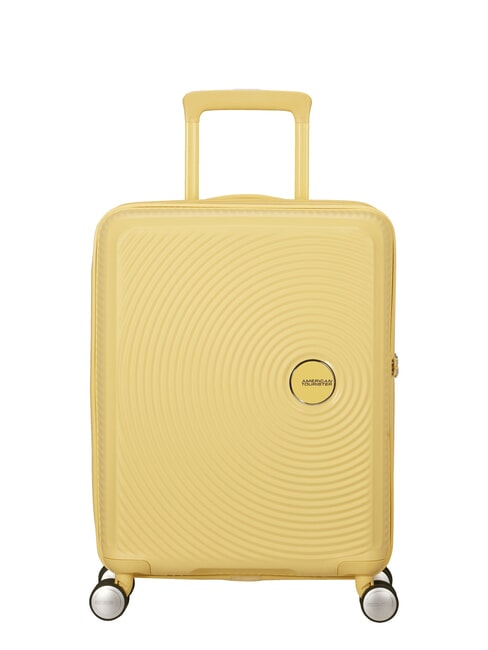 AMERICAN TOURISTER SOUNDBOX Trolley piccolo espandibile pastel yellow - Bagagli a mano