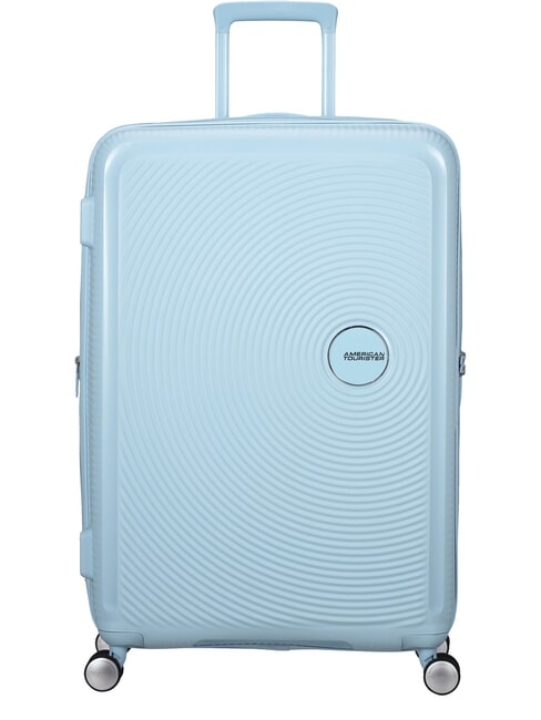 AMERICAN TOURISTER SOUNDBOX Trolley grande espandibile PASTEL BLUE - Trolley Rigidi