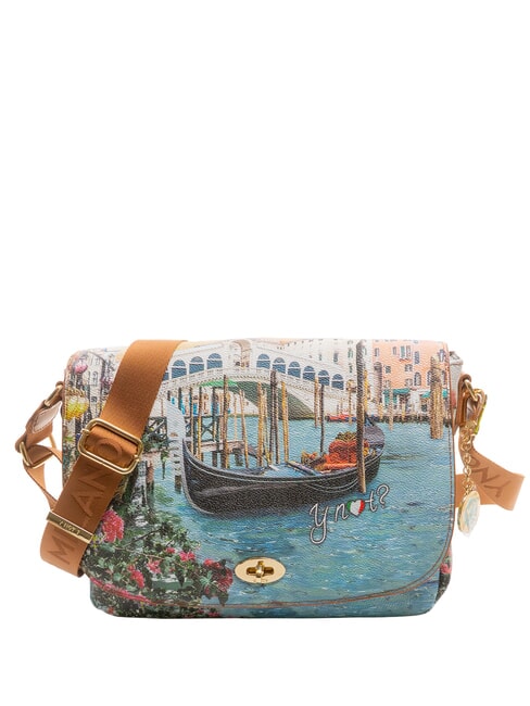 YNOT YESBAG Borsa a tracolla con pattina canaletto - Borse Donna