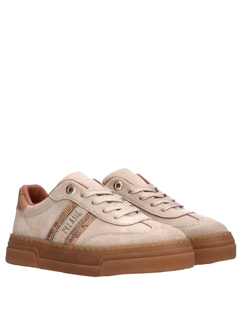 ALVIERO MARTINI PRIMA CLASSE GEO Sneakers in pelle beige/geo beige - Scarpe Donna