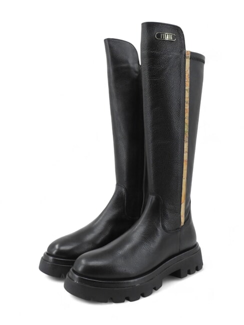 ALVIERO MARTINI PRIMA CLASSE GEO Stivali in pelle tacco 3 cm Nero - Scarpe Donna