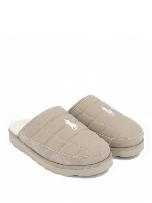 RALPH LAUREN READE RECYCLE Pantofole milkshake/cream pp - Scarpe Uomo