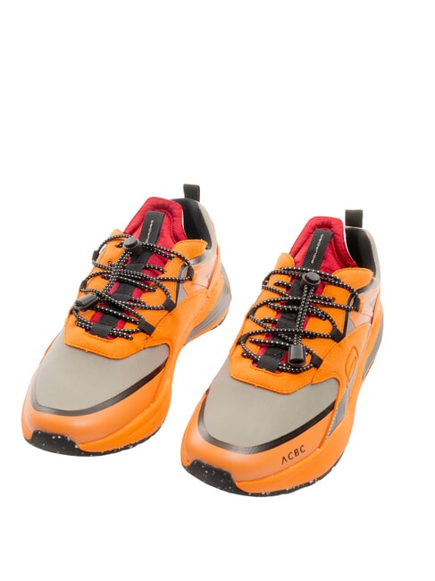 PIQUADRO CORNER 2.0 SPECIALE 2 Sneakers in tessuto riciclato ARANCIO - Scarpe Uomo