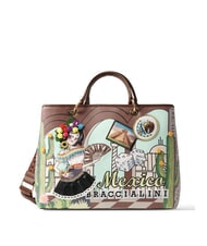 BRACCIALINI CARTOLINE MEXICO Borsa a mano con tracolla - Borse Donna