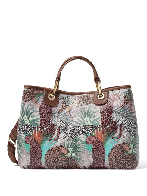 BRACCIALINI BETH SPECIAL Borsa a mano grande con pochette jungle - Borse Donna