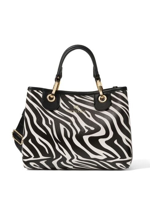 BRACCIALINI BETH SPECIAL Borsa a mano media con pochette zebra - Borse Donna